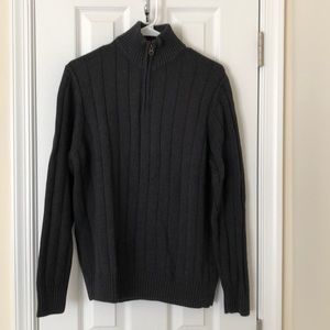Geoffrey Beene Men’s 1/4 Zip Sweater